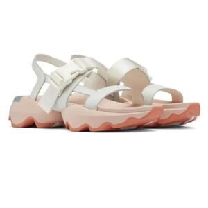 Sorel Sea Salt & Peach Blossom Kinetic Impact Sling Sandal Size 10 Gorpcore WMNS
